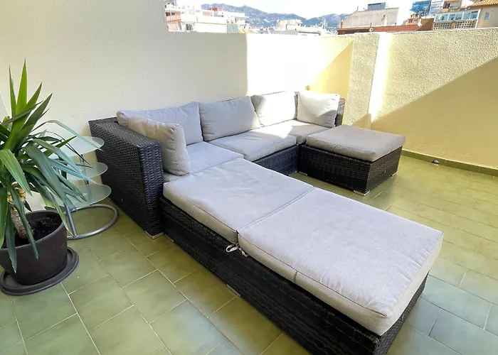 2 Bedroom 2 Bathroom In The Heart Of With Big Terrace And Free Parking Space Close To